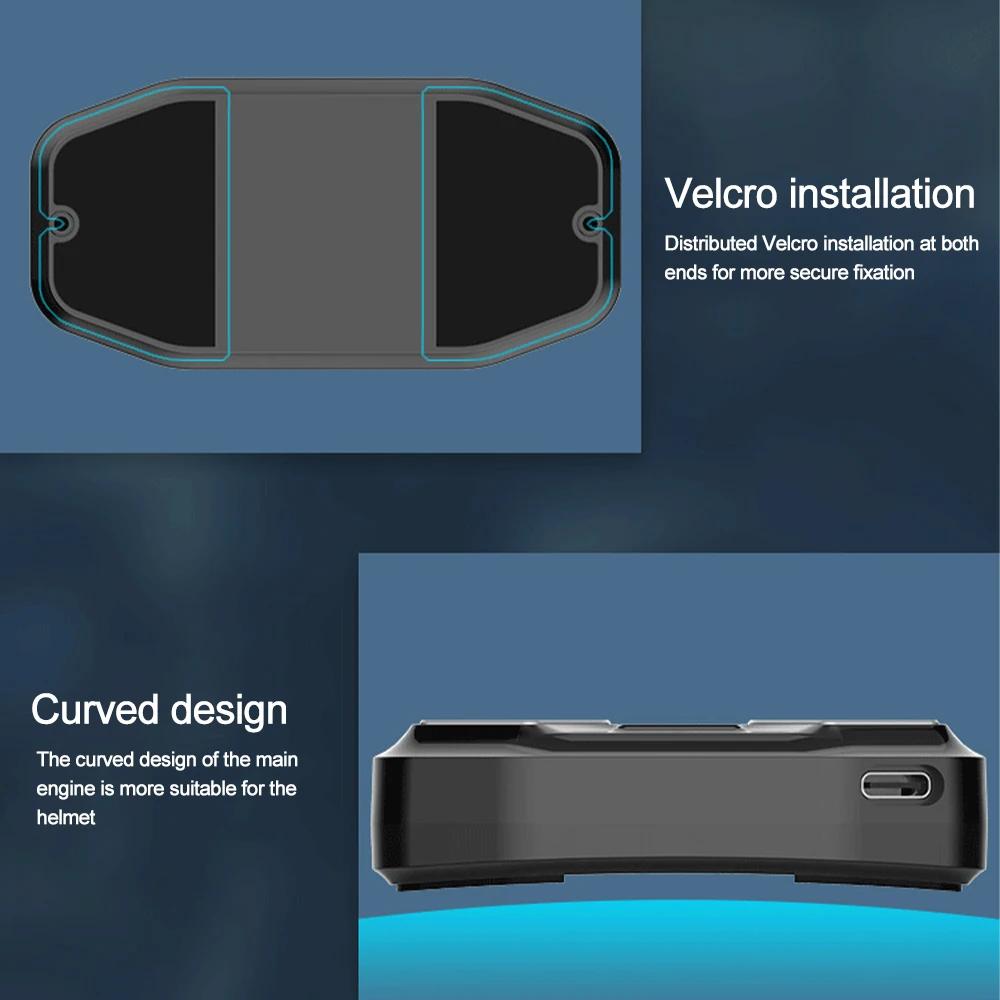 Cască de motocicletă X-11 Cască Bluetooth 5.0 Mâini libere Răspuns automat IP67 Impermeabil 2 în 1 Tip-C pentru căști și încărcare