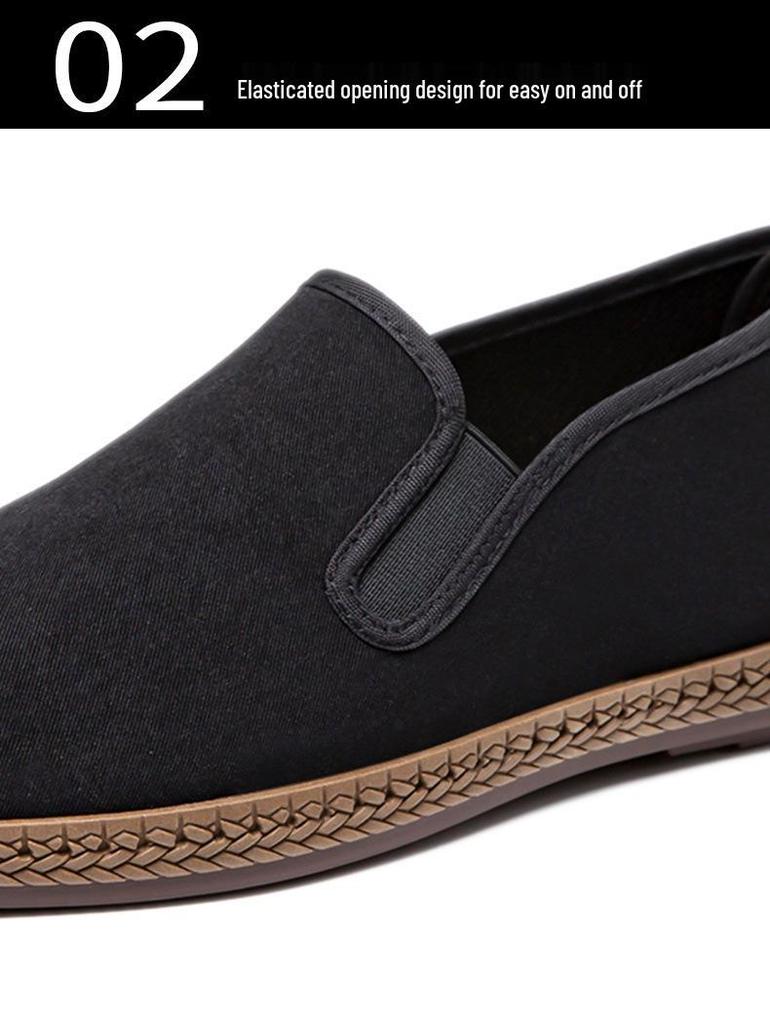 Pantofi slip-on pentru bărbați 2025 cu branț magnetic vibrator respirabil