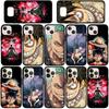 Pour Samsung Galaxy S25 S24 S23 S22 Ultra FE Plus A17 A37 A57 A56 A55 A06 A16 A15 A36 A26 A35 A05 A25 A54 A34 Coque Dessin Animé Luffy Roronoa Zoro One Piece