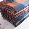 Korean Version New Rainbow Splicing Color Plaid Shawl Female Male Imitation Cashmere Long Scarf Women Men Warm Tassel Muffler