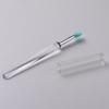 Silicone Lip and Eye Shadow Brush with Cover - Dustproof, Multifunctional, Portable and Sequin Design.