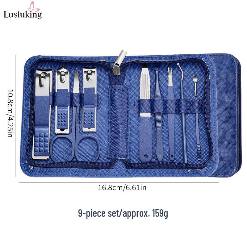 Carbon Steel Nail Clipper & Manicure Set: Household Beauty Tools