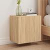 VidaXL Wall-mounted TV Cabinets 2 Pcs Sonoma Oak 40.5x30x40 Cm 836901