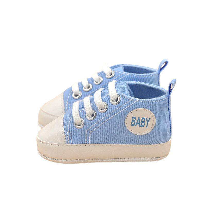 Frühling & Herbst Heißverkaufende Rutschfeste Weiche Sohle Babyschuhe DIY1685