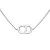 Dior Cd Logo Metal Crystal Bracelet Women bracelet B0845CDLCY-D102
