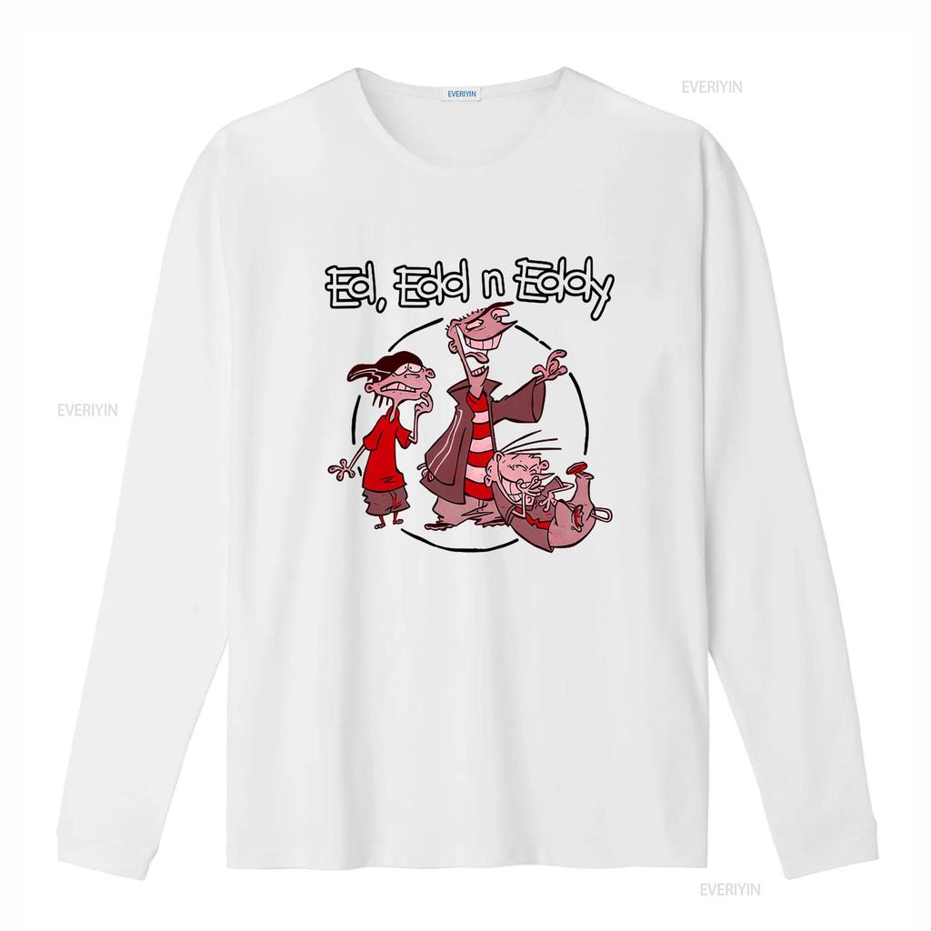 Ed Edd N Eddy Gang Cartoon Print Licensed Adult T Shirt Perfect for Fans vintage Washed designer clothes homme