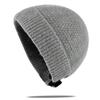 Knitted With Hat Stretch Adjusting Cotton Material Hat Dome Warm Hat Fashion