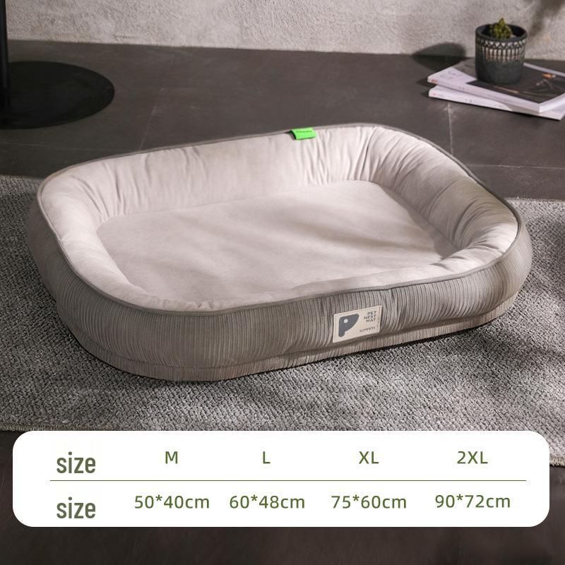 Year-Round Removable & Washable Dog Bed - Cozy Winter Warmth, Perfect for Small & Medium Dogs and Cats