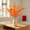 Long Lasting Fake Plants Fall Artificial Flower with Eucalyptus Leaf, Lifelike Faux Plants, Decorative UV Resistant for Autumn Thanksgiving