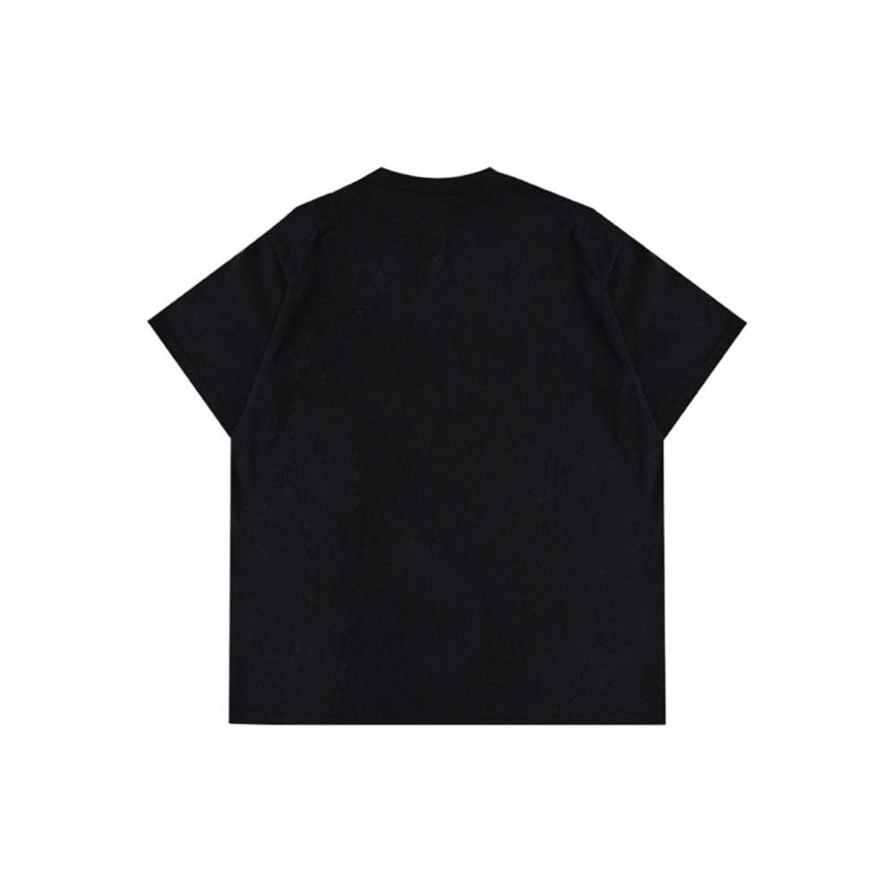 Converse Go-To Sneaker Patch T-Shirt Asia Sizing 'Black' Unisex 10025397-A01