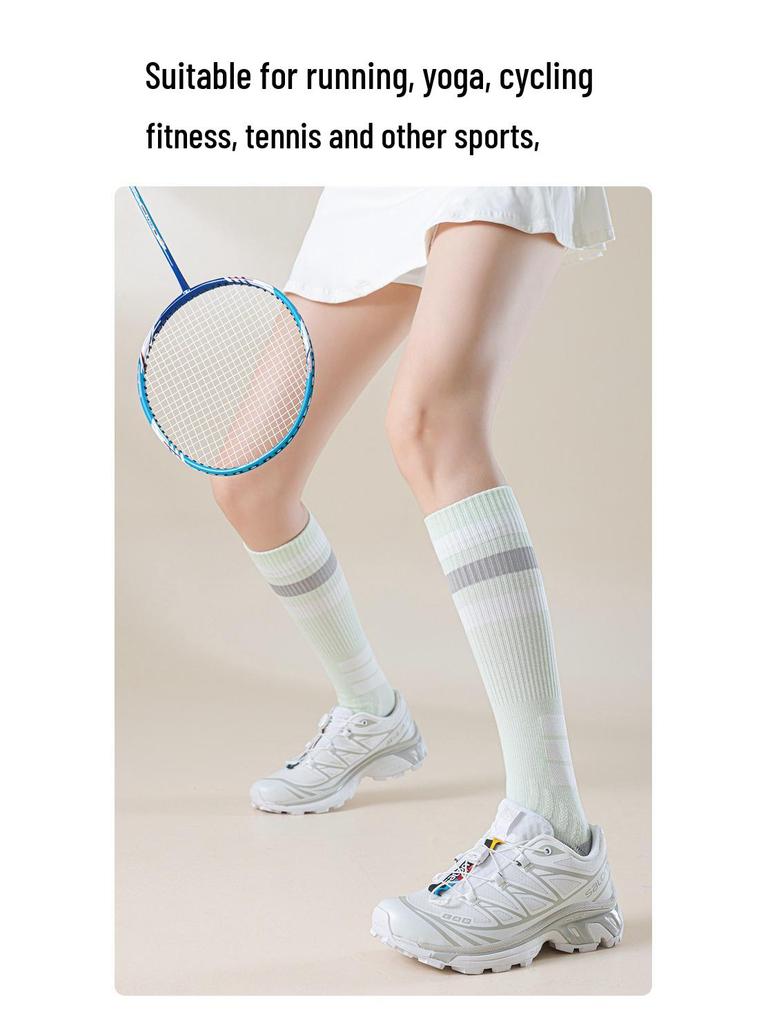 10A Women's Non-Slip Antibacterial Sport Socks - Seamless Stitching for Running, Yoga, and Cycling