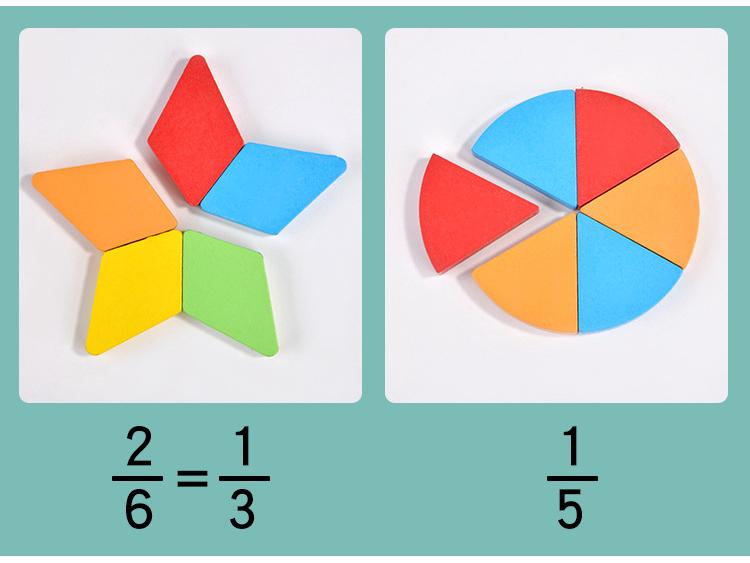 Montessori Wooden Shape Puzzle for Infants and Toddlers
