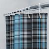 Modern Checkered Shower Curtain For Bathroom Decor Pink Black Plaid Waterproof Fabric 3D Printing Home Decoration