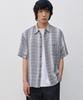 INSILENCE Double Cloth Check Shirt Grey