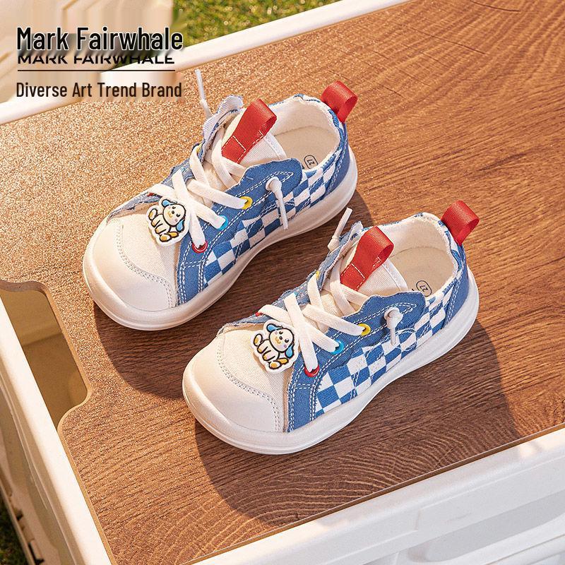 Mark Fairwhale 2025 Spring Kids  Versatile Outdoor Sneakers 35