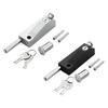 Door Bolts Lock Water Resistant Sturdy 2 Keys Spring Lock Floor Spring Bolt for Toilet Commercial Use Shop Bathroom Home