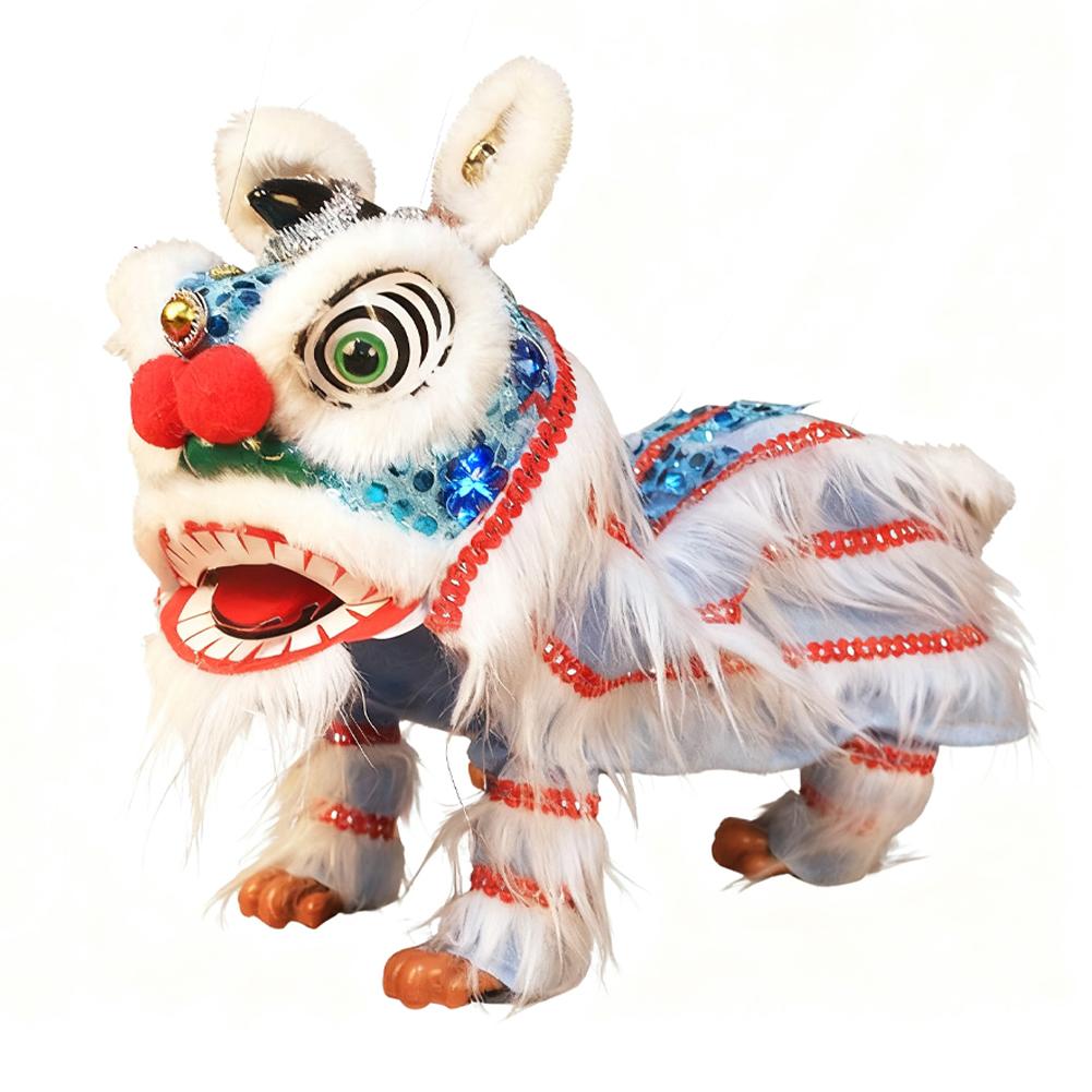Chinese Dancing Lion Marionette Toy Creative String Lion Dance Puppet Lion Dance Mascots Handicrafts Festival Gifts For Children