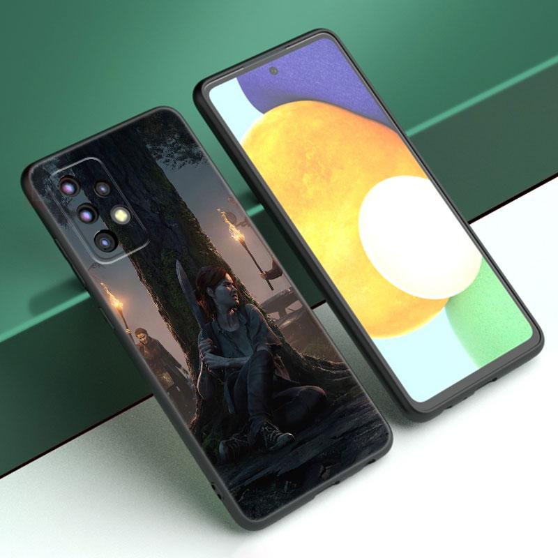 The Last Of Us Schwarze Hülle für Samsung A13 A22 A24 A32 4G A23 A25 A34 A35 A52S A53 A54 A55 A73 5G A12 A14 A15 A31 A33 A50 A51 A72