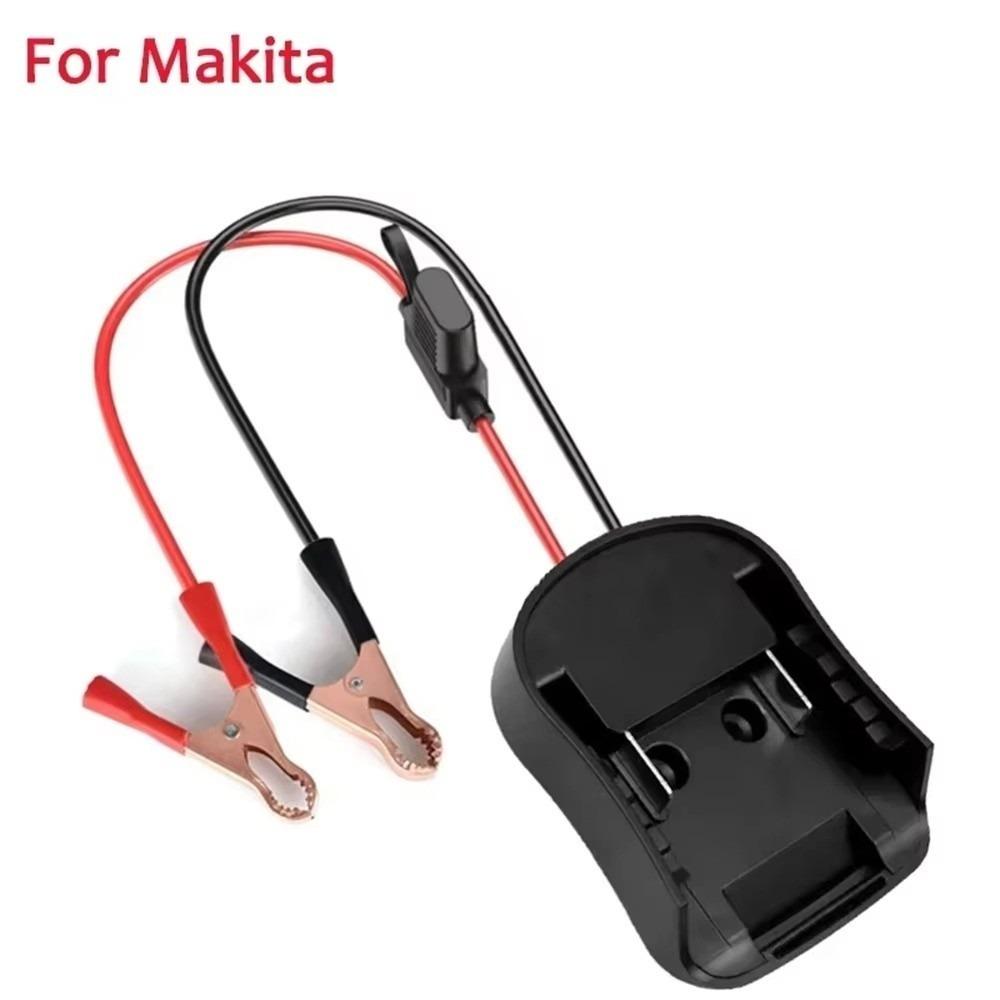 Neuer Lithium-Akku Auto-Starthilfe mit Sicherung 18V 20V Autobatterie-Zünder Automobil-Starthilfe für Makita/Milwaukee/Dewalt