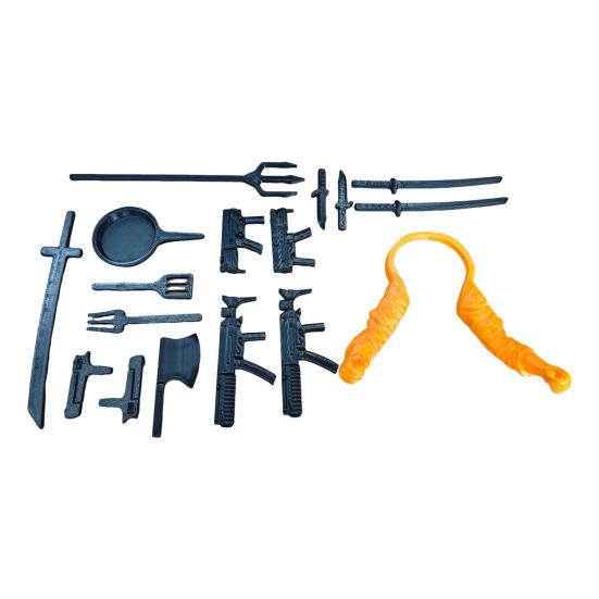 Drukowane w 3D Kurze Ręce Sukienka Przebranie Rekwizyty do Zakładania na Kury Kurze Ręce Szyja Zabawka Żołnierzyk Figurka Akcji Akcesoria na Kreatywne Prezenty Cosplay Zabawa