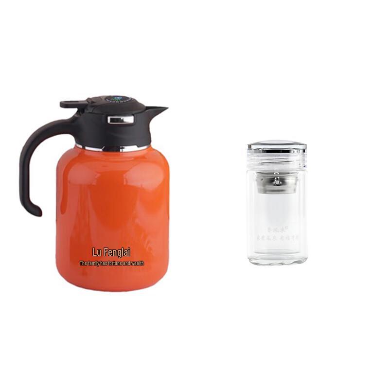 

Lu Feng Lai Ceramic Lined Teapot & Glass Cup Set