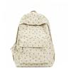 Schoolbag1011 New Textured Student School Bag Corduroy Bow Niche Versatile Backpack Large Capacity Commuter Backpack