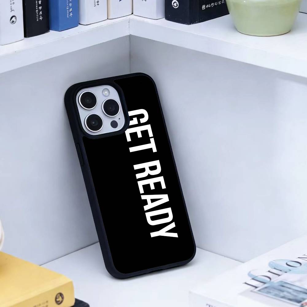 GO OUT A-Alphabet   Phone Case For iPhone17,16,15,14,13 Plus,Pro Max Magnetic For Magsafe Wireless Charging