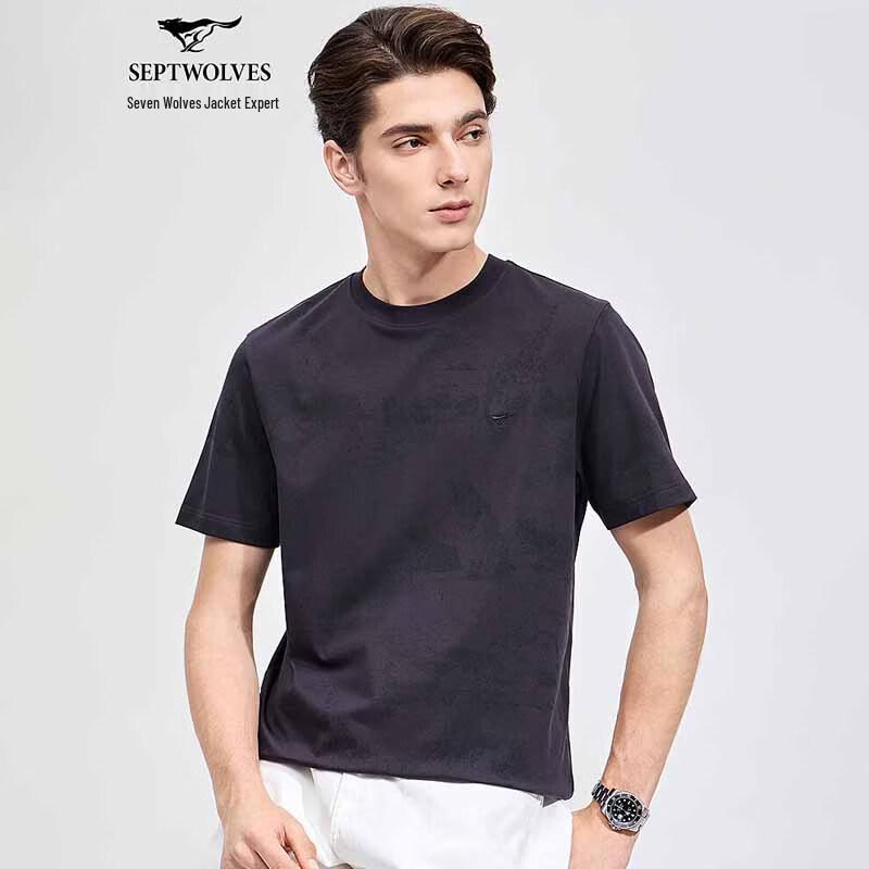 SEPTWOLVES Men s Casual Breathable Round Neck T-Shirt XL