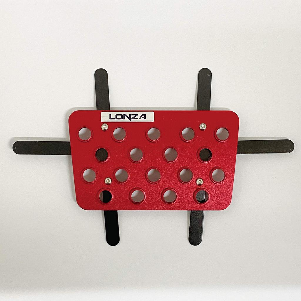 Napolex LONZA Car Aluminum Mini Pedal Set for Automatic Transmission Sport Pedals for Kei and Compact Pedals, Vehicles, Cars, Red, AK-705