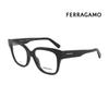 Salvatore Ferragamo Eyeglass Frames SF2952N 001 Square Horn-rimmed Glasses for Women and Men
