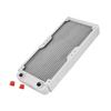 Aluminum Radiator Heat Sink Computer Water Cooling Liquid Heat Exchanger White