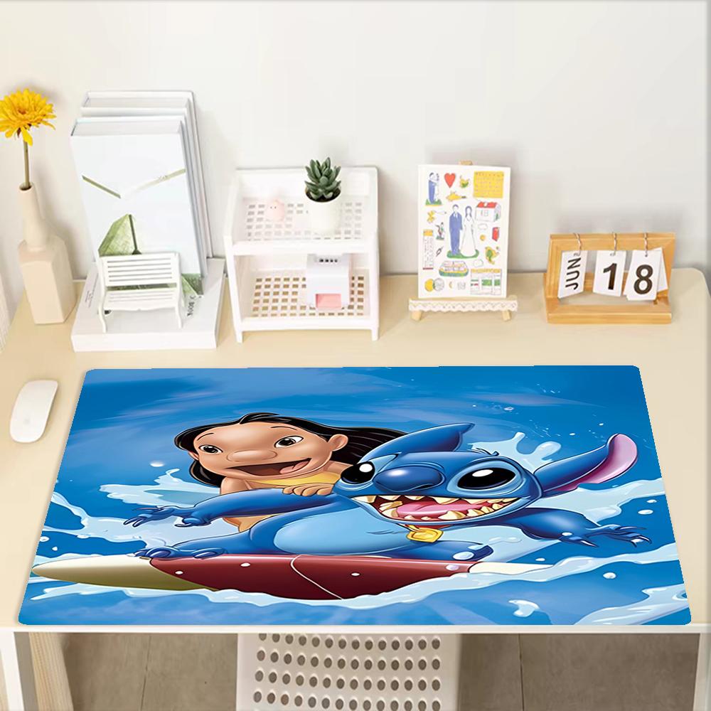 Stitch Theme Mouse Pad, Non Slip Rubber Base, Multifunctional Office & Home Decor, Perfect for Workspace Personalization.