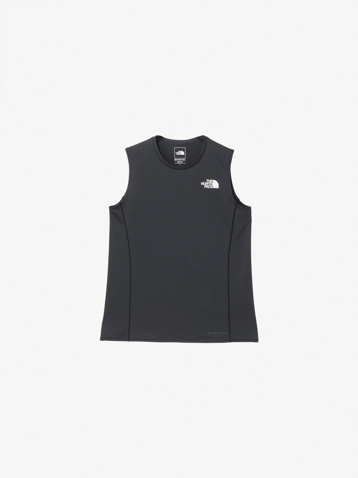 

The North Face Sleeveless Dry Dot Light Crew Tank Size L Women s Top, Black, чёрный