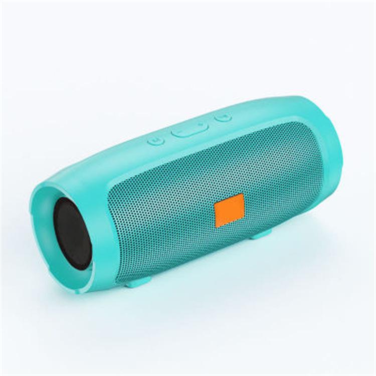 Portable Outdoor Dual-Bass Mini Smart Speaker with Card Slot and High-Quality Playback