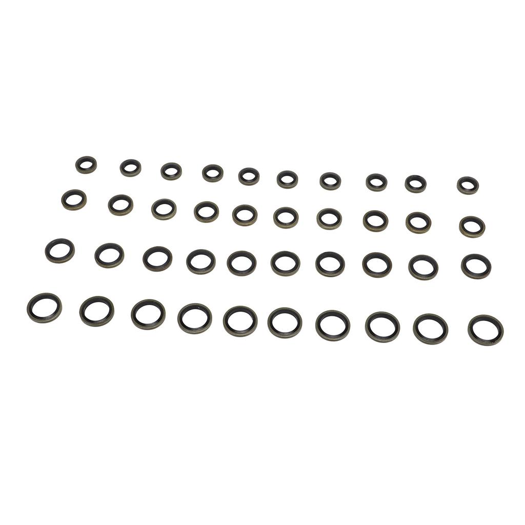 40 Pcs Banjo Bolt Fuel Sealing Washers 3918188 8mm 10mm 12mm 14mm Fuel Line Seals Plate Washers