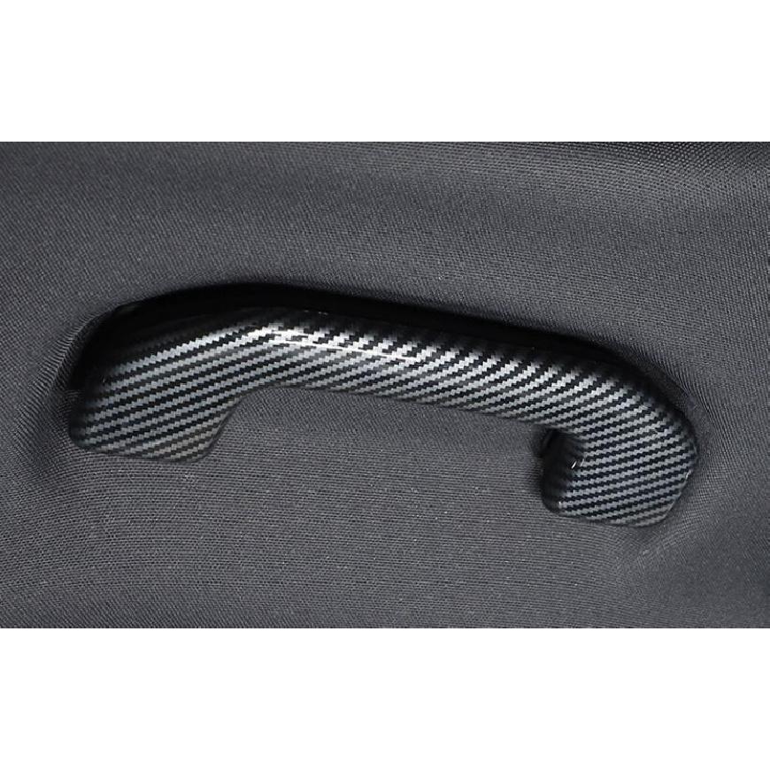 For Benz GLC X254 2023-2024 ABS Carbon Fiber Top Roof Inner Handle Frame Trim 4X