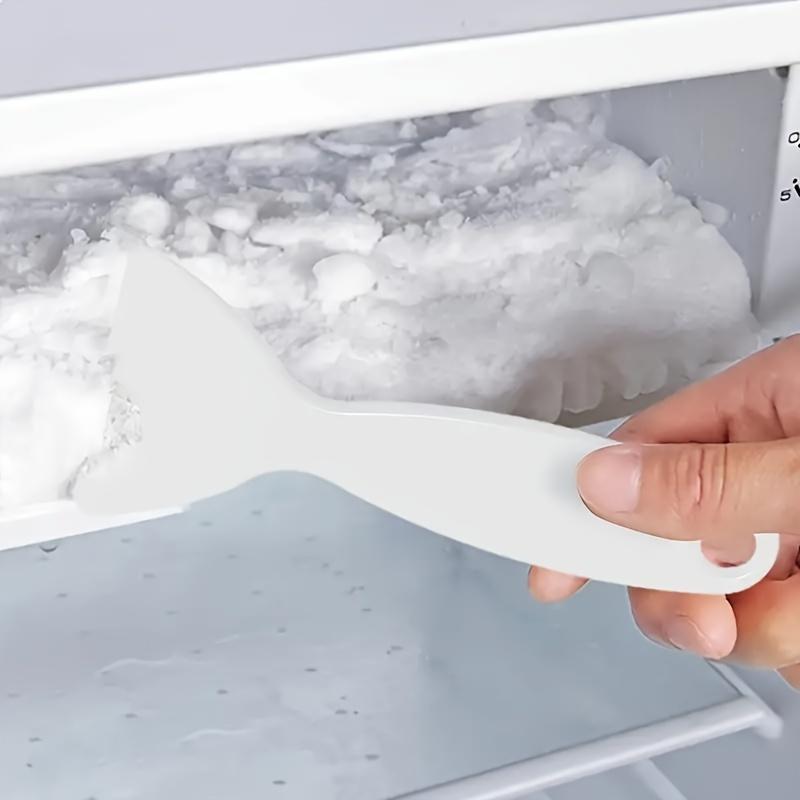 1pc Multi-Purpose Ice Scraper - Durable Plastic, Ideal for Kitchen Refrigerator & Freezer Defrosting
