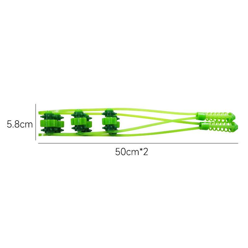 Plastic Back Puller Fitness Thin Back Shoulder Waist Massager Manual Roller Massage Gua Sha Tools Back Massage Artifact
