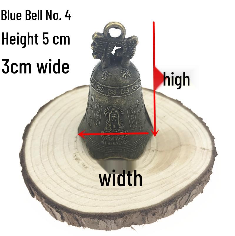 Vintage Dragon Bell Wind Chime: Antique Alloy Pendant, Crisp & Loud Sound