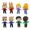 1/32-38CM Eddsworld Plush Doll Anime Plush Toy Soft Stuffed Animal Home Decor Kids Gift
