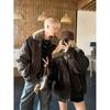 Trendy Japanese-Style Fur Collar Cotton Parka Jacket