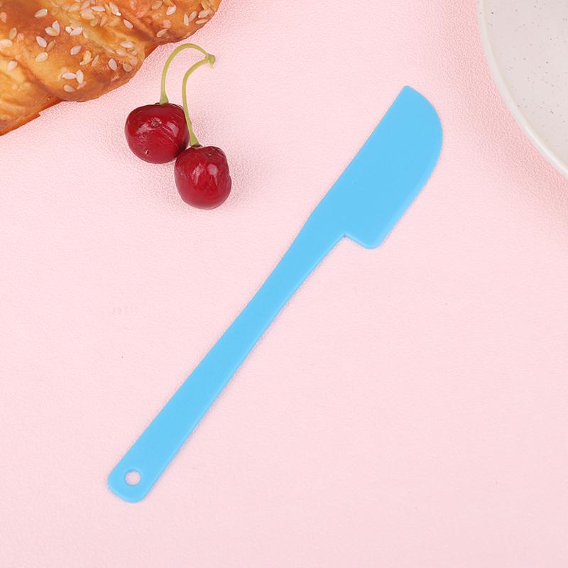1Pc Pp Mini Plastic Cream Baking Scraper Non Stick Butter Spatula Cutter Heat Resistant Kitchen Pastry Tools Scraper