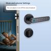 Advanced Fingerprint Recognition Door Lock Entry Fingerprint Door Lock Convenient Fingerprint Door Knob for Household