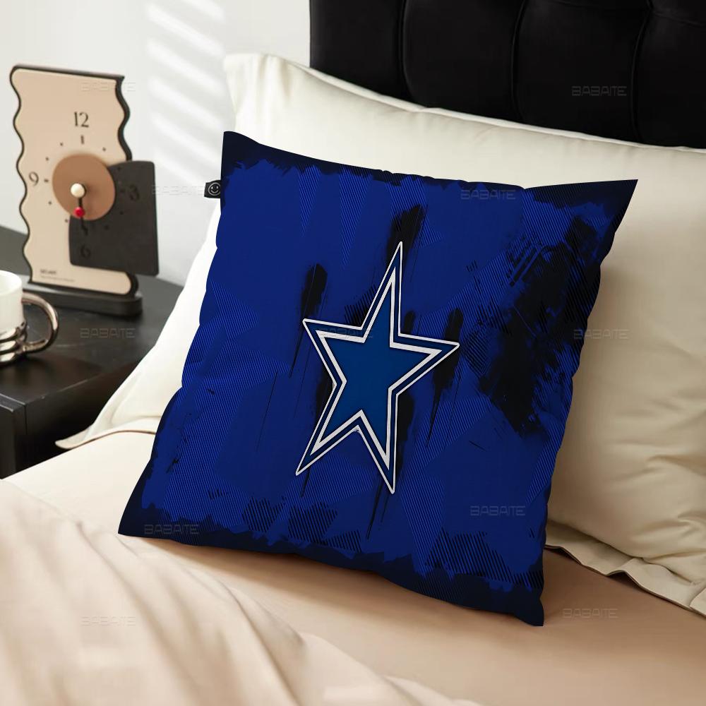 Dallas C-Cowboys Prayer Maple Design Cushion Cover Happy Autumn Harvest Decor Holiday Decorati Pillow Cover