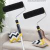 Multifunction Wall Putty Roller with Comfortable Handle Drywall Finishing Roller Paint Roller with Handle for Even Coating