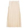 Zaprha 2025 New Arrival Silk Satin Texture Midi Skirt Pleated Dress Height Slim Looking All-Match Tutu 3067401