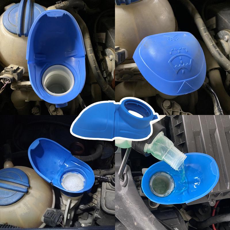 For VW Amarok Beetle Vento Bora Jetta Caddy Eos Fox Golf 3/4/5/6/7 Lupo Windshield Washer Reservoir Fluid Cap Tank Bottle Cover