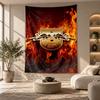 Decorative Tapestry,RB Leipzig Football Printed Wall Art, Lightweight Wall Hanging For Bedroom Background