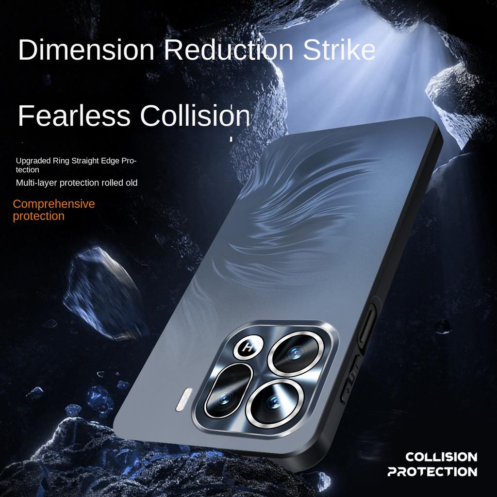 For OPPO Find X9 X9 Pro mermaid electroplated texture shockproof anti-drop anti-fingerprint, matte feel phone case