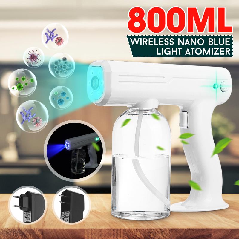 800ml USB Rechargeable Nano Sanitizer Spray Sprayer Disinfectant Gun Machine 800ml USB Rechargeable Nano Sanitizer Spray Sprayer Disinfectant Gun Machine